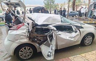 Şanlıurfa’da güneş enerjisi paneli otomobilin...