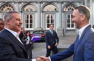 Dışişleri Bakanı Fidan Belçika’da
