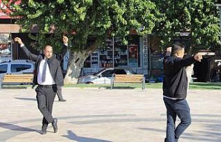 Köşk’te Muhtarlar zeybek oyanayıp günlerini...
