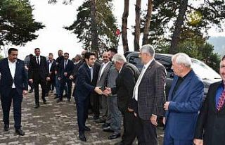 Sarıkamış Kaymakamı Aslantatar, muhtarlarla bir...