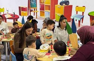 Sincan Belediyesi’nden Anne Çocuk Oyun Evleri’nde...