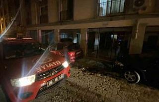 Yemek yapılırken çıkan yangın korkuttu