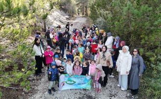 Minik öğrencilere doğa sevgisi aşılandı