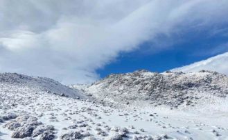 Aydınlar’da kar yağışı