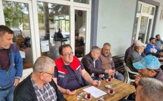 Çiftçiler hayvan hastalıkları ve salgın tedbirleri konusunda bilgilendirildi