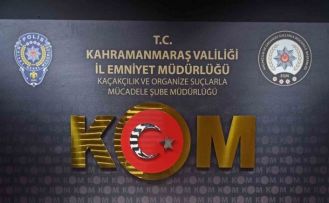 Kahramanmaraş’ta kaçak cep telefonu operasyonu