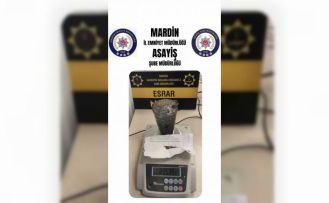 Mardin’de uyuşturucu operasyonu: 2 gözaltı