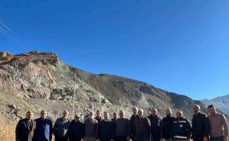 Başkan Şireci, Kemah Yücebelen yol genişletme çalışmalarını inceledi