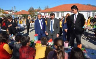 Köyceğizli öğrencilerden akıllı trafik çözümleri maket ve resim sergisi