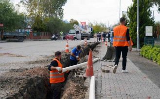 MUSKİ Köyceğiz merkezindeki içme suyu hatlarını yeniliyor
