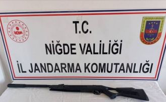 Niğde’de yasadışı silah operasyonu: 3 şüpheli hakkında adli işlem