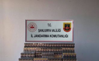 Şanlıurfa’da 6 bin 820 paket kaçak sigara ele geçirildi
