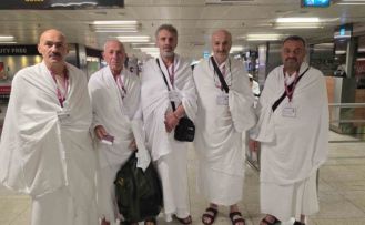 Şehit yakınları ve gaziler umreye gönderildi