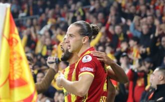 Trendyol Süper Lig: Göztepe: 1 - Samsunspor: 0 (İlk yarı)