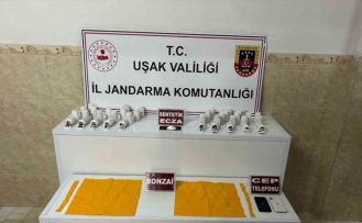 Uşak’ta zehir tacirliği yapan şahıs tutuklandı