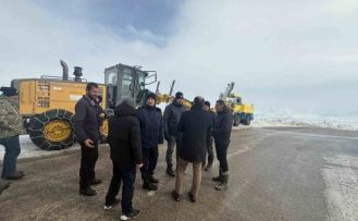 Aydıntepe’de Kış Festivali öncesi yol açma çalışmaları yapılıyor