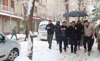 Vali Kızılkaya: "Karla mücadelede tüm ekipler seferber edildi"