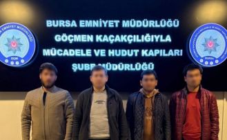 Bursa’da kaçak işçi operasyonu: 4 yabancı uyruklu şahıs yakalandı