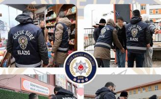 Elazığ’da 233 okul önü ve çevresi denetlendi