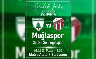 Muğla’da zirve takibi Muğlaspor, Sultan Su İnegölspor’u ağırlayacak