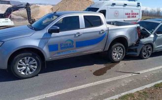 Bingöl’de trafik kazası : 4 yaralı