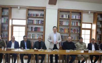 Malazgirt’te bayramlaşma töreni düzenlendi