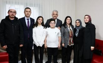 Düzce’de şehit ailesine anlamlı ziyaret