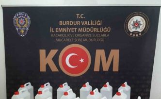 Burdur’da binlerce kaçak ürün ele geçirildi