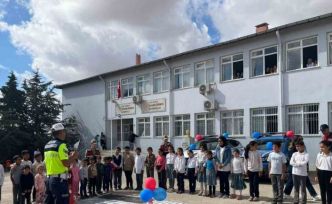 Kilis’te öğrencilere trafik eğitimi verildi