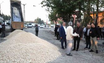 Eyyübiye’de asfalt çalışmaları