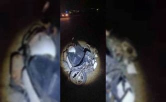 Keşan’da kaza yapan motosiklet sürücüsü ağır yaralandı