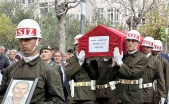 Kıbrıs gazisi son yolculuğuna uğurlandı