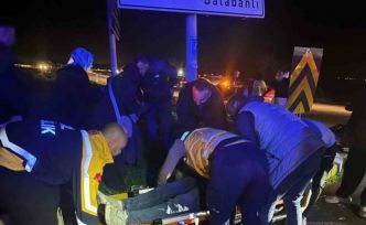 Muratlı çevreyolunda iki araç çarpıştı: 2 yaralı