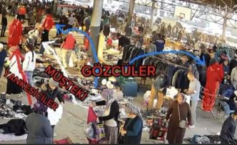 Osmaniye’de pazarda yankesicilik yapan 5 şüpheli, gizli bölmeli araçla yakalandı