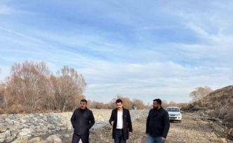 Susuz Çayı’nda dere ıslahı ve taşkın koruma çalışmaları sürüyor