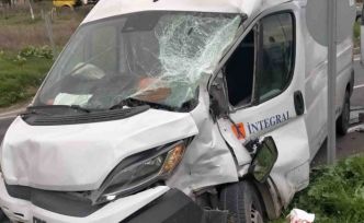 Tekirdağ’da trafik kazası: 1 yaralı