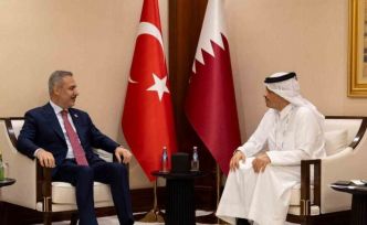 Bakan Fidan, Katarlı mevkidaşı Al Thani ile görüştü