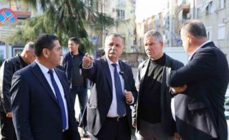 Başkan Balaban Kaynak’ta vatandaşı dinledi