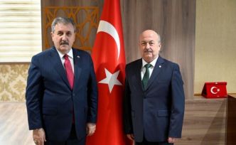 BBP Genel Başkanı Destici’den UÜ Rektörü Demir’e hayırlı olsun ziyareti