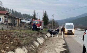 Bolu’da trafik kazası: 2 yaralı