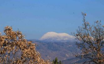 Çankırı’da sonbahar ve kış aynı karede