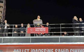 CHP Genel Başkanı Özgür Özel, Güngören’deki mitinge katıldı