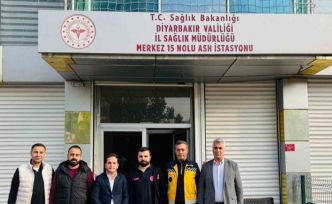 HAK-İŞ İl Başkanı Aküzüm, Acil Sağlık Hizmetleri Başkanı İpek’le bir araya geldi