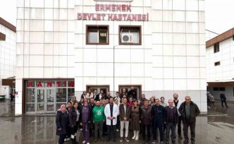 Hastalardan Ermenek Devlet Hastanesine mektuplu teşekkür