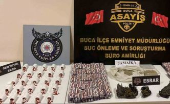 İzmir’de uyuşturucu satıcısına operasyon: 5 binden fazla hapla yakalandı