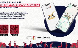 Kahramanmaraş’ta çalışma yapılan yollar  "KMBB Cep Trafik" mobil uygulamasında