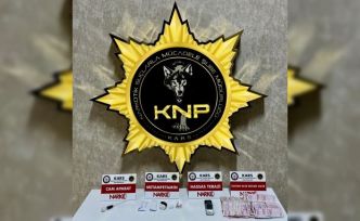 Kars’ta uyuşturucu ele geçirildi