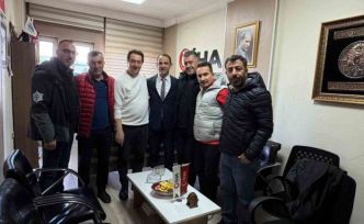 Kayak kulüpleri Birliği’nden İHA’ya ziyaret