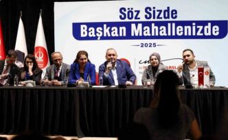 Keçiören’de ‘Söz Sizde, Başkan Mahallenizde, Çözüm Bizde’ buluşmaları devam ediyor
