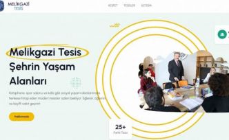 Melikgazi’de tüm sosyal tesisler tek bir dijital platformda toplandı